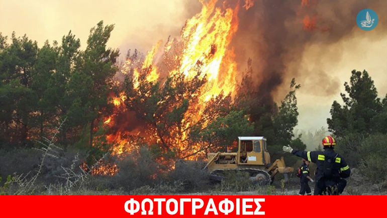 Από σπινθήρα αγροτικού ξεκίνησε η φωτιά στη Ρόδο