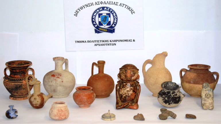 Αρχαιοκάπηλος θα πωλούσε αντικείμενα από την Ελλάδα και τη Νότια Αμερική