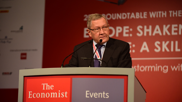 Συνέδριο Economist: Πρόοδο της Ελλάδας βλέπει ο Ρέγκλινγκ Συνέδριο Economist: Πρόοδο της Ελλάδας βλέπει ο Ρέγκλινγκ