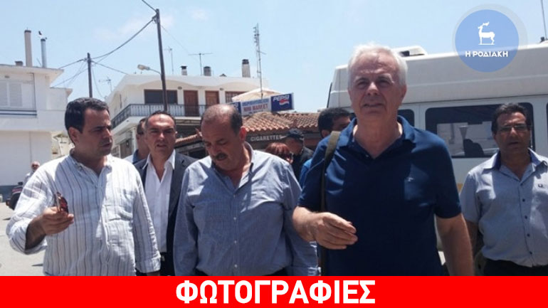 Ρόδος: Άμεσα μέτρα ανακούφισης υποσχέθηκε ο Αποστόλου