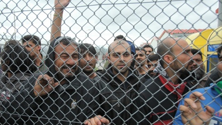 Ένταση στο κέντρο κράτησης μεταναστών στη Μαλακάσα