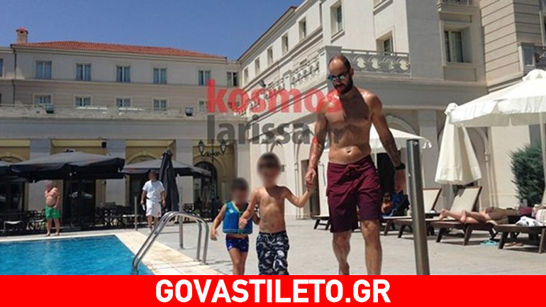 Βασίλης Σπανούλης: Διακοπές με τους γιους του στη Λάρισα