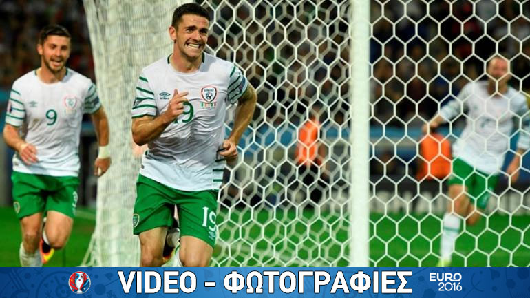 Πολύ σκληροί για να αποκλειστούν οι Ιρλανδοί, 1-0 την Ιταλία