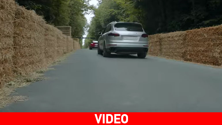 Porsche 911 Turbo S εναντίον Cayenne Turbo S