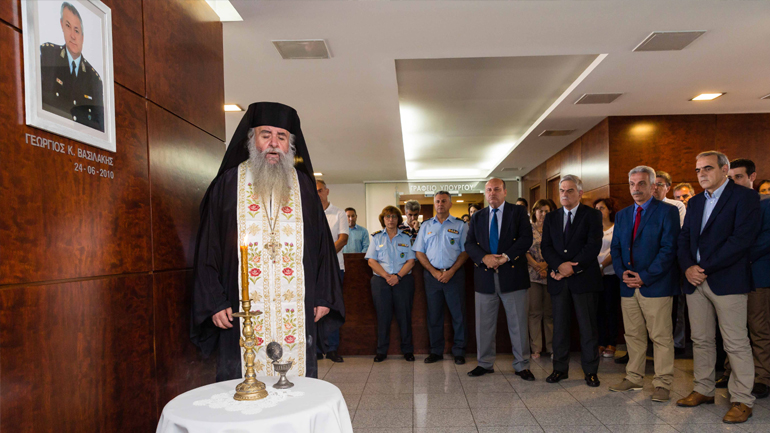 Τρισάγιο στη μνήμη του Ταξίαρχου Γεωργίου Βασιλάκη