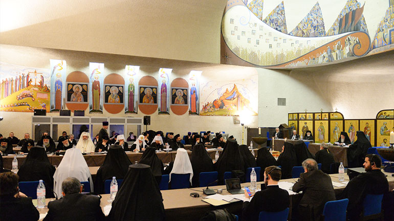 Συνεχίστηκαν για πέμπτη ημέρα οι εργασίες της Αγίας και Μεγάλης Συνόδου