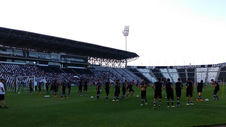 Πρώτη προπόνηση εν μέσω αποθέωσης για τον ΠΑΟΚ Πρώτη προπόνηση εν μέσω αποθέωσης για τον ΠΑΟΚ