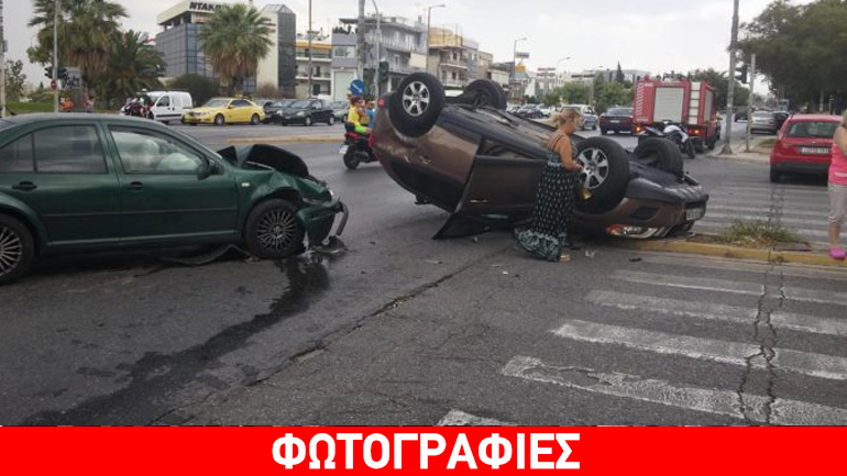 Σοβαρό τροχαίο στη Λεωφ. Βουλιαγμένης