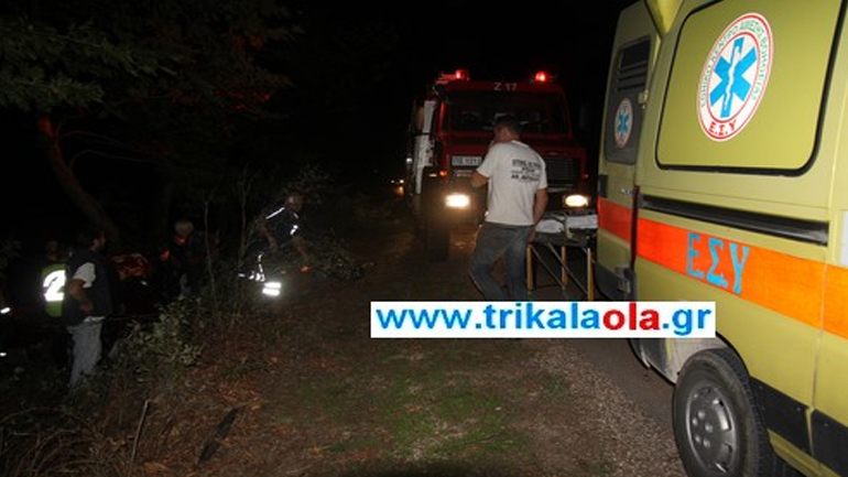 Θανατηφόρο τροχαίο στα Τρίκαλα