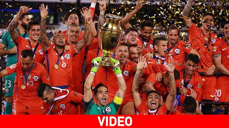 Η Χιλή σήκωσε το επετειακό Κόπα Αμέρικα