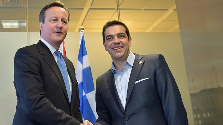 Τσίπρας σε Κάμερον: «Καλό κουράγιο» Τσίπρας σε Κάμερον: «Καλό κουράγιο»