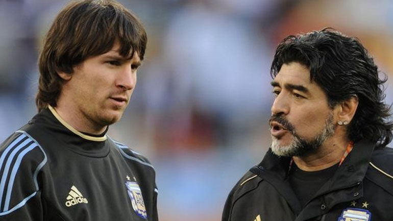 Μαραντόνα: «Ο Μέσι πρέπει να συνεχίσει στην Εθνική»