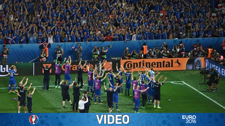 Έτσι πανηγυρίζουν οι Ισλανδοί!