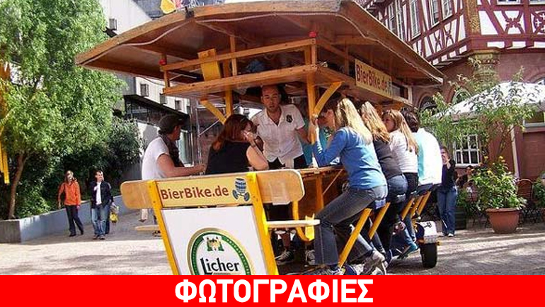 Oι κινητές μπιραρίες του Άμστερνταμ!