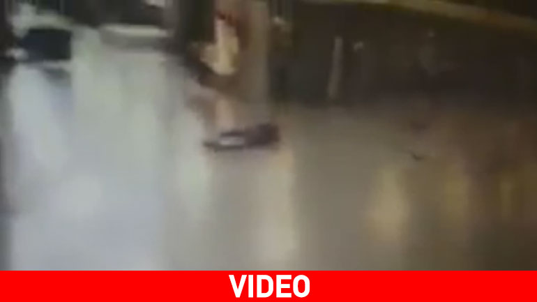 Δεύτερο βίντεο ντοκουμέντο με τη στιγμή που ανατινάζεται ο ένας βομβιστής