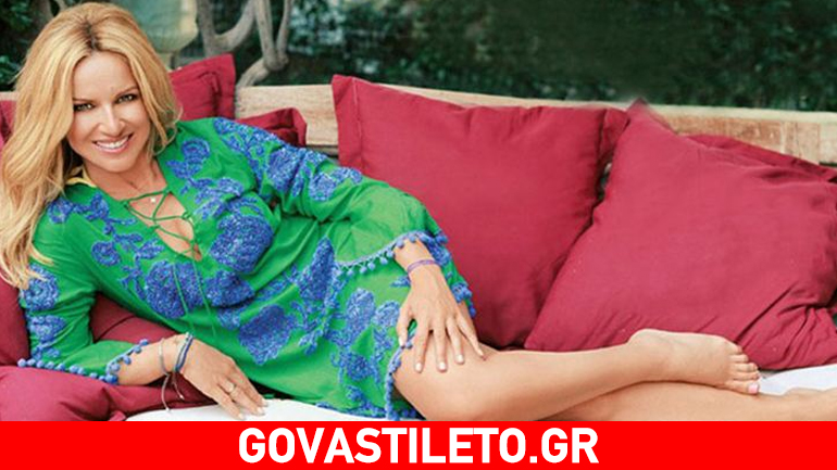 Στην Τήνο για διακοπές η Μαρία Μπεκατώρου