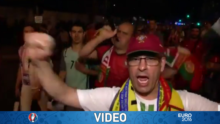 Πανηγύρισαν για τη νίκη οι Πορτογάλοι