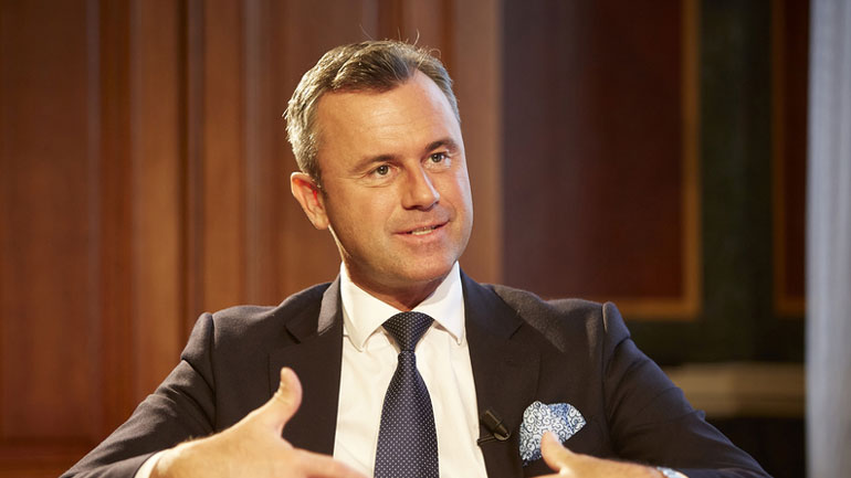 Αυστρία: Δημοψήφισμα εξόδου από την ΕΕ θέλει ο Νόρμπερτ Χόφερ