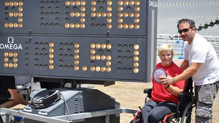 Στίβος(ΑμεΑ): Παγκόσμιο ρεκόρ στη δισκοβολία από την Ανθή Λιάγκου