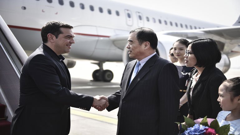 Τσίπρας: «Η Ελλάδα ως πύλη της Κίνας στην Ευρώπη» Τσίπρας: «Η Ελλάδα ως πύλη της Κίνας στην Ευρώπη»