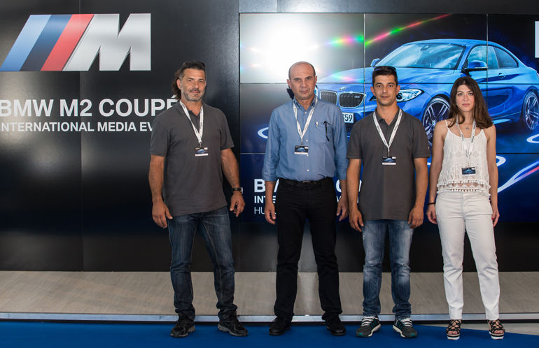 Από αριστερά, Τζαβάρας, Ντρενογιάννης, Αδαμόπουλος και Πασχαλίδου...