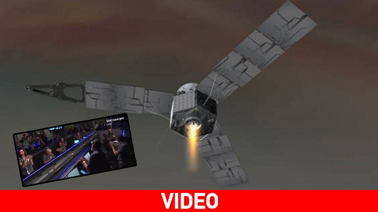 Η «Ήρα» μπήκε σε τροχιά γύρω από τον Δία – Η αντίδραση στα κεντρικά της NASA