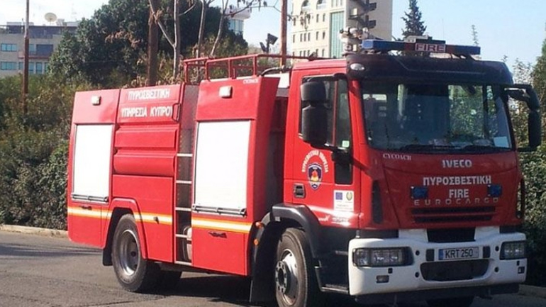 Ηράκλειο: Λεωφορείο άρπαξε φωτιά εν κινήσει