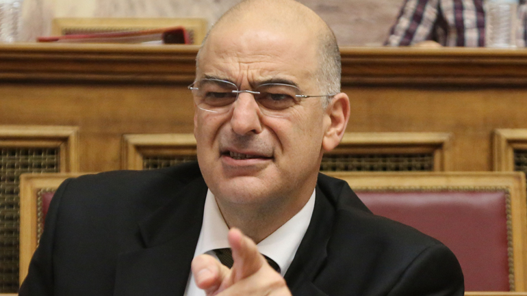 Στον πρόεδρο της Βουλής ο Δένδιας