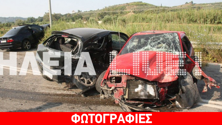 Καραμπόλα στην Εθνική Οδό Πύργου-Τριπόλεως