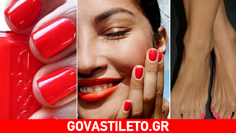 Red/Coral nails: Οι καλύτερες προτάσεις για το καλοκαίρι