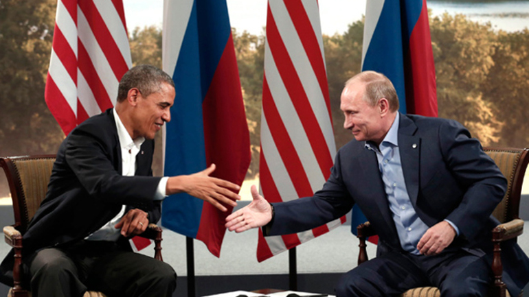 Τηλεφωνική επικοινωνία Πούτιν-Ομπάμα για τη Συρία