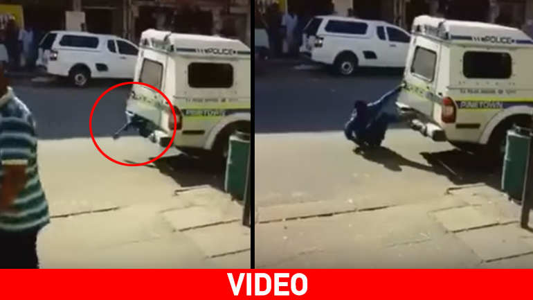 Ν. Αφρική: Εγκληματίες… αίλουροι το ‘σκασαν από το βαν της αστυνομίας