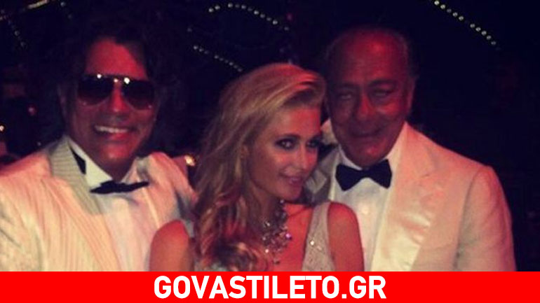 Ηλίας Ψινάκης: Μαζί με την Paris Hilton στον φαντασμαγορικό γάμο της Μυκόνου