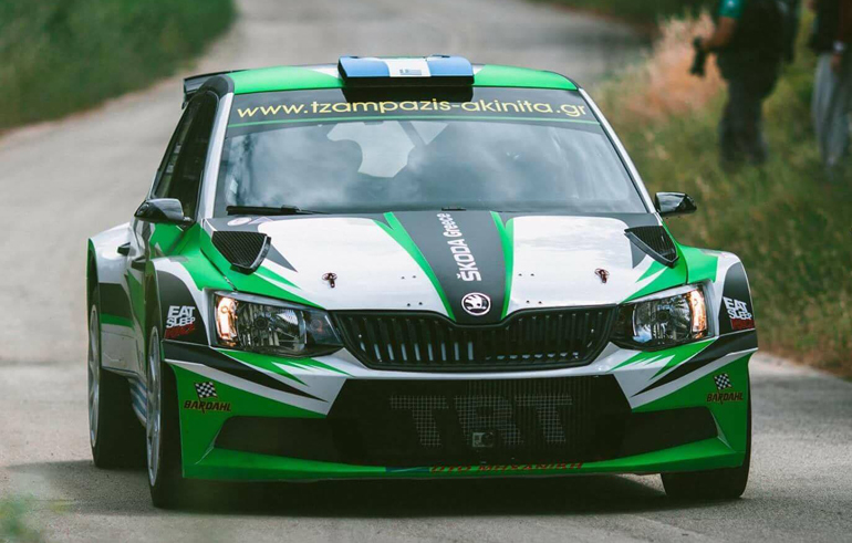 Το συγκεκριμένο Skoda Fabia R5 ανήκει στον Σερραίο επιχειρηματία Διαμαντή Τζαμπάζη