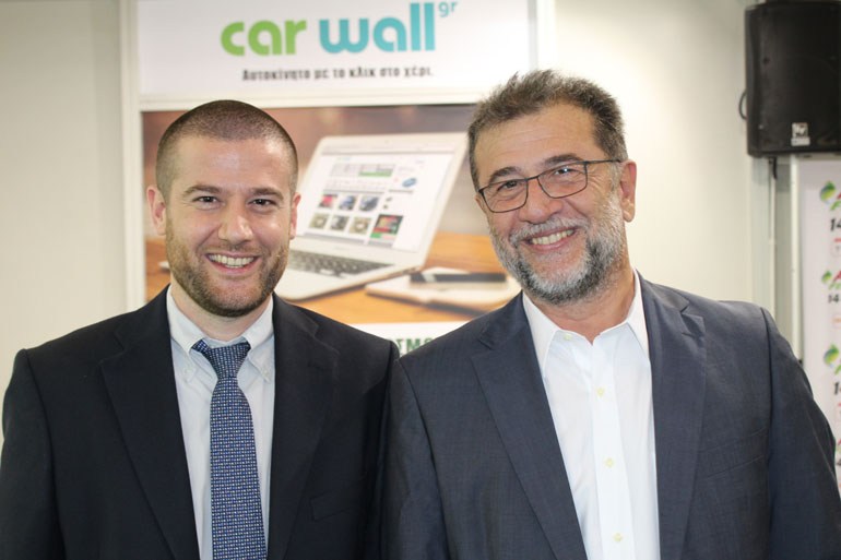 Γιάννης (δεξιά) και Στέλιος Ιακωβίδης...