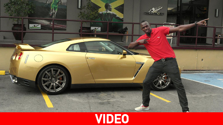 H Nissan βάζει τον Bolt να τρέξει δίπλα σε φωτιά!