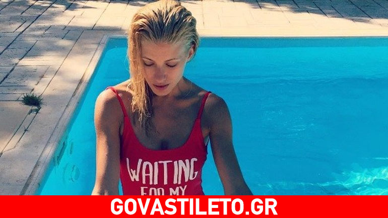Ευαγγελία Αραβανή: Ποζάρει ως άλλη Pamela Anderson και κολάζει!