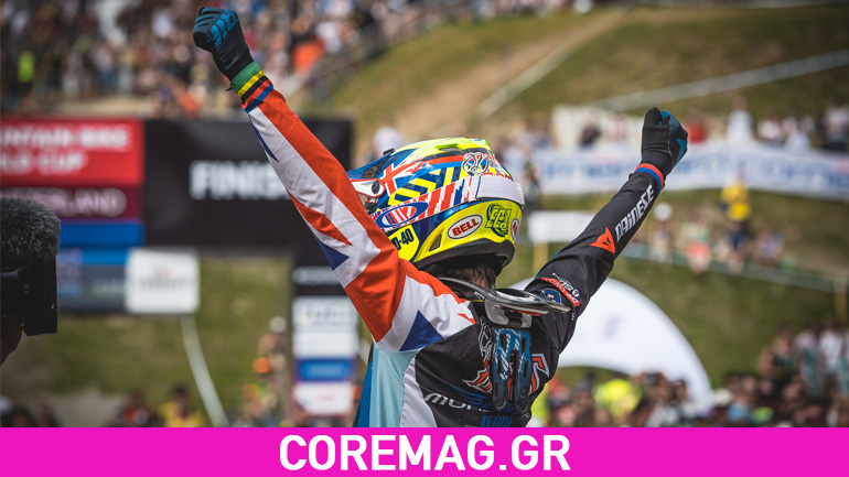 O Danny Hart νικητής στο Lenzerheide