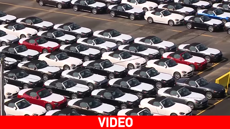 Εκατοντάδες Fiat 124 έφτασαν στην Αμερική…