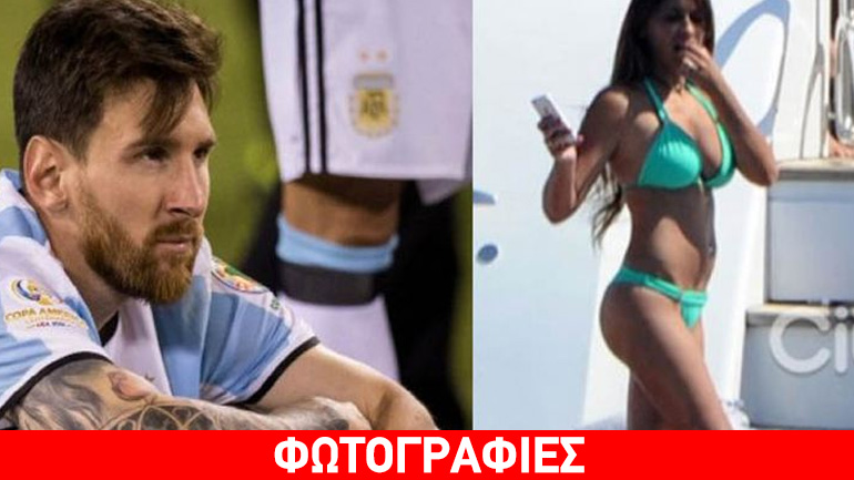 «Κολάζει» την Ιμπιζα η σύζυγος του Μέσι με την εκρηκτική της εμφάνιση