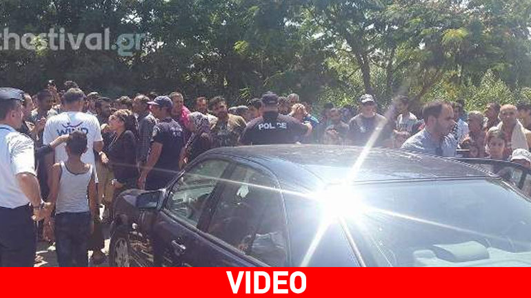 Ένταση στο hotspot της Σίνδου