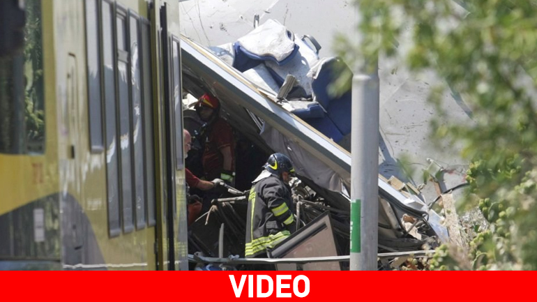Ανεβαίνει ο αριθμός των νεκρών από το σιδηροδρομικό δυστύχημα στην Ιταλία Ανεβαίνει ο αριθμός των νεκρών από το σιδηροδρομικό δυστύχημα στην Ιταλία