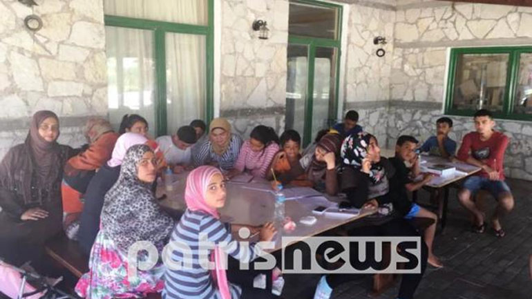 Μυρσίνη: Αποχή από το φαγητό έκαναν οι πρόσφυγες