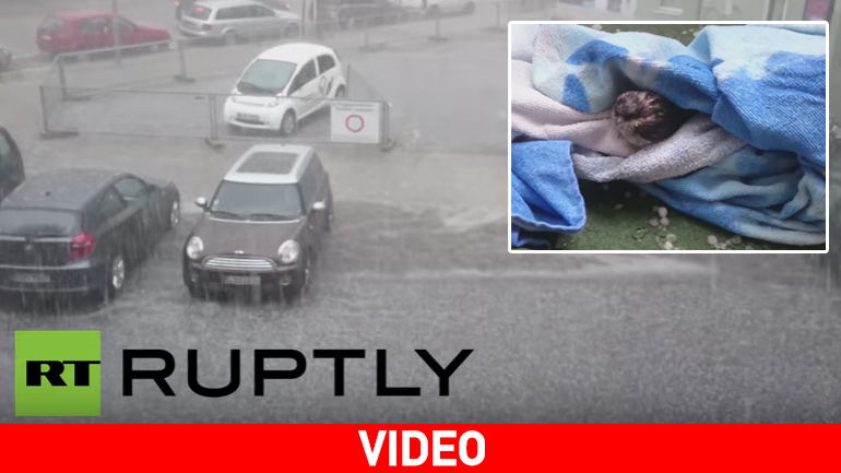 Χαλάζι «σάρωσε» το Βερολίνο