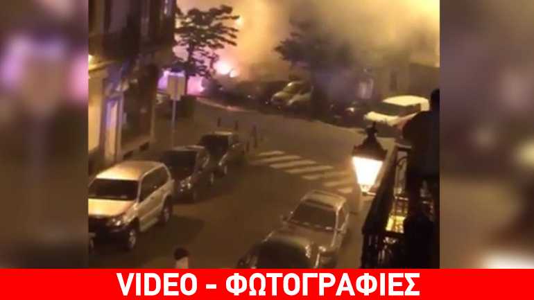 Εκρήξεις στις Βρυξέλλες – Κάηκαν οκτώ αυτοκίνητα