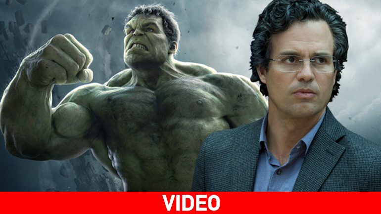 Ο Mark Ruffalo δείχνει τα τεράστια χέρια του Hulk στο πλατό του «Thor: Ragnarok»