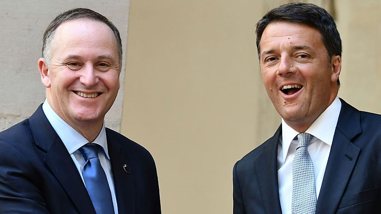 «Νέα Ζηλανδία και Ιταλία μοιράζονται τις ίδιες απόψεις για μια σειρά από πολιτικές»