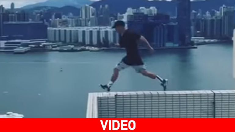 Parkour στο… κενό!