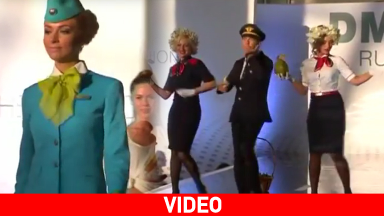 Αεροσυνοδοί σε ρόλο μοντέλων!