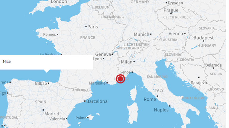 Το σημείο όπου έγινε η πολύνεκρη επίθεση